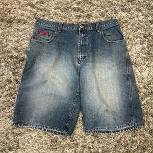 us polo carpenter jorts whitewashed